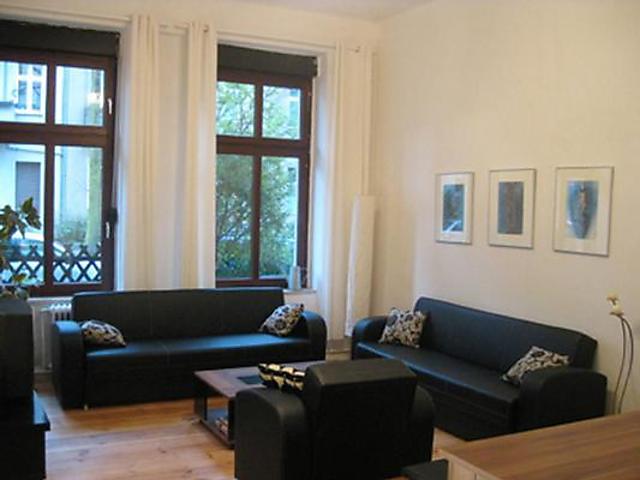 berlin mitte - ruhige ferienwohnung für 6 personen, 2 schlafzimmer