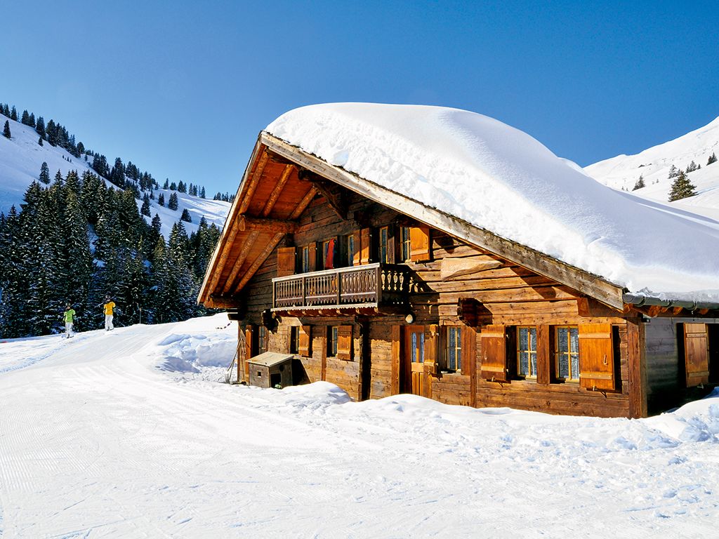 Ferienhaus Skihütte 6-12 Pers. in Champoussin für 12 Personen, 6